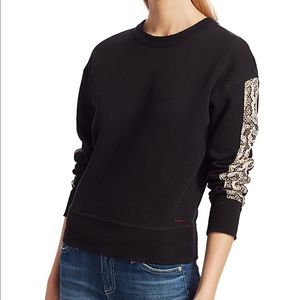 n:Philanthropy Azure Python Trim Sweatshirt